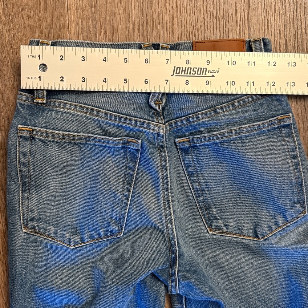Point Sur medium denim straight leg Classic Blue Denim Jeans - Picture 5 of 9